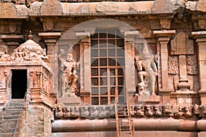 Dwarapalas, southern wall, Brihadisvara Temple, Tanjore, Tamil Nadu