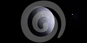 Dwarf Planet 90482 Orcus with Neptune