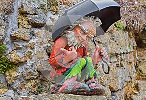 Dwarf on Postlingberg hill, Linz