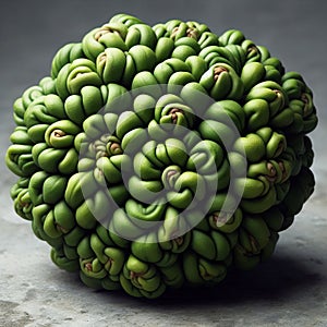 Dwarf slow growing irregularly shaped Often develops multiple l photo