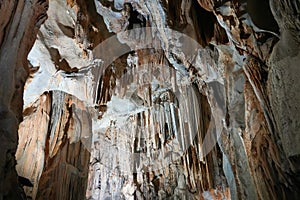 Dwarf stalactite cave in Turkey.