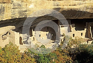 Dwellings at Mesa Verde National Park, Colorado