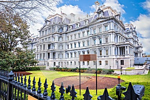 Dwight Eisenhower executive office building in White house complex photo