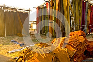 Dyeing Works,Sanganer,Jaipur