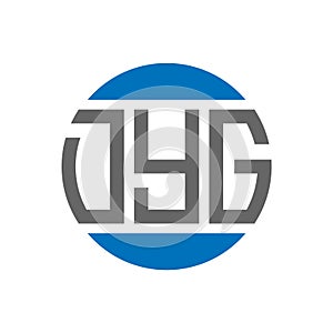 DYG letter logo design on white background. DYG creative initials circle logo concept