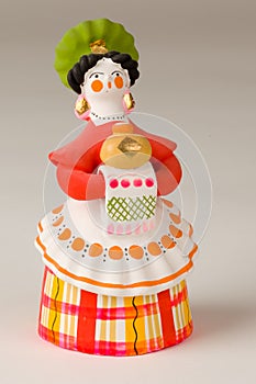 Dymkovo Lady with Bread and Salt