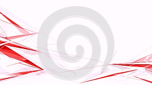 Abstract Red Geometric Network Background