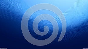 Abstract Blue Gradient Wavy Grid Background