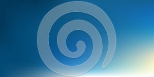 A dynamic abstract background with a smooth shadowy dark blue to light white gradient