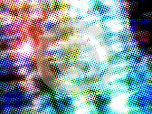 Dynamic Abstract Colorful Blurry Background