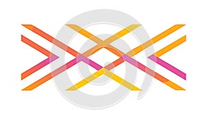 Dynamic Abstract Diagonal X Pattern Vector Background, vector design Generative AI