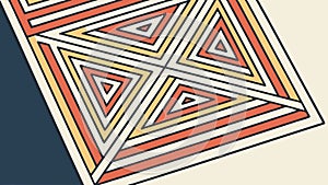 Dynamic abstract geometric background pattern design vector design Generative AI