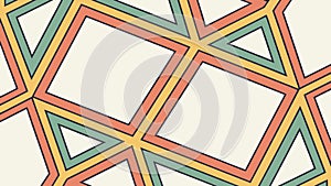 Dynamic Abstract Geometric Pattern with Intersecting Lines and Shapes, Modern Design, vector design Generative AI