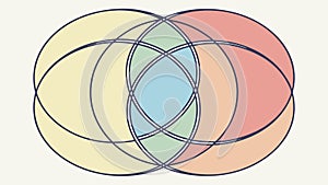 Dynamic Abstract Geometric Spiral Element, vector design Generative AI
