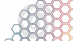 Dynamic Abstract Geometric Square Pattern, Interconnected and Modern Digital Mosaic, vector design Generative AI