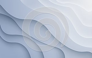 dynamic abstract gray white diagonal shape light and shadow wavy background.
