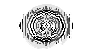 Dynamic Abstract Linear Pattern: Modern Textured Design Element, vector design Generative AI