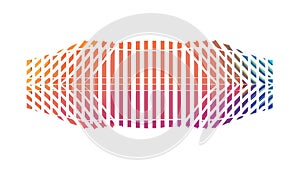 Dynamic Abstract Lines Pattern: Modern Texture Digital Flow, vector design Generative AI