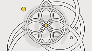 Dynamic Abstract Radial Pattern, vector design Generative AI