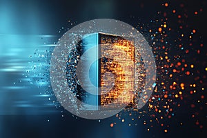 Dynamic Abstract Representation of Energy Flow Through Digital Box