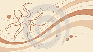 Dynamic Abstract Swirls: Flowing Organic Patterns, vector design Generative AI