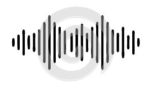 Dynamic Audio Equalizer Bars, Sound Frequency Visualizer, vector design Generative AI