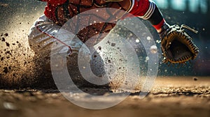 Dynamic Baseball Catcher in Action