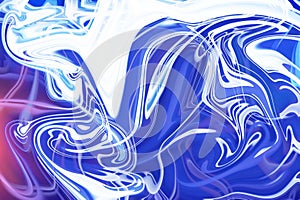 dynamic beauty of swirling hues in hand-painted background with mixed liquid blue paints abstract fluid acrylic painting marbled