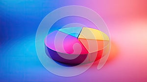 dynamic blinking pie chart