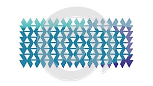 Dynamic Blue and Purple Zigzag Gradient Pattern, vector design Generative AI