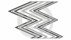 Dynamic Chevron Zigzag Pattern Abstract Vector, vector design Generative AI