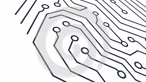 Dynamic Circuit Board Diagonal Pattern Vector, vector design Generative AI