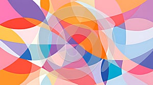 Abstract Overlapping Shapes Background Good Resolution Stock Photo