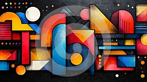 dynamic composition tessellations bold lines