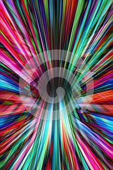 Dynamic converging lines background