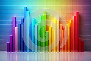 Dynamic Data Visualization A Colorful Bar Chart Infographic for Comprehensive Data Analysis and Presentation