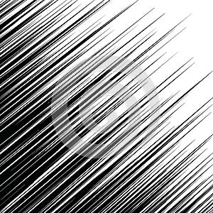 Dynamic Black and White Diagonal Speed Lines Background