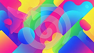 Dynamic, with diagonal lines intersecting smoothly, creating a sense