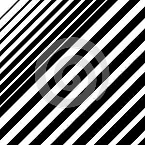 Dynamic diagonal lines pattern. Parallel straight lines with irregular width. Gradation, halftone background