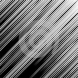 Dynamic diagonal, oblique, slanted lines, stripes geometric pattern, background. Texture with skew lines. Linear, lineal design photo