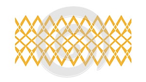 Dynamic Diamond Lattice Pattern: Abstract Geometric Mesh Design, vector design Generative AI