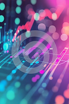 Dynamic Digital Data Visualization: Exploring Trends and Insights Through Colorful Analytics