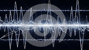 Dynamic Digital Waveform Abstract