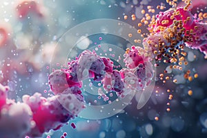 Dynamic DNA Replication Animation