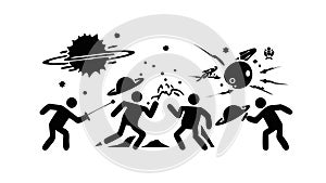 Dynamic Energy Burst, Abstract Movement, vector design Generative AI