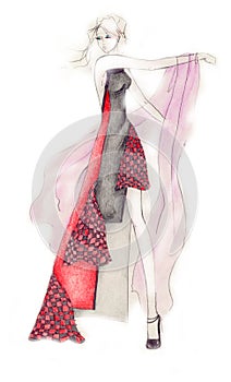 Dynamic Fashion Illustration