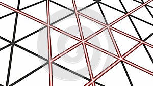 Dynamic Geometric Grid Pattern, Triangular Shapes, Abstract Lines, vector design Generative AI