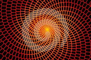 Dynamic geometric-pattern provides mesmerizing swirling-visual for digital-art-projects.