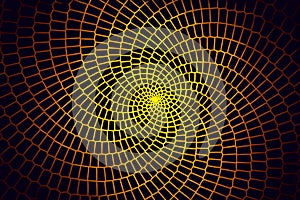 Dynamic geometric-pattern provides mesmerizing swirling-visual for digital-art-projects.