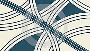 Dynamic geometric pattern with sharp diagonal lines, vector design Generative AI